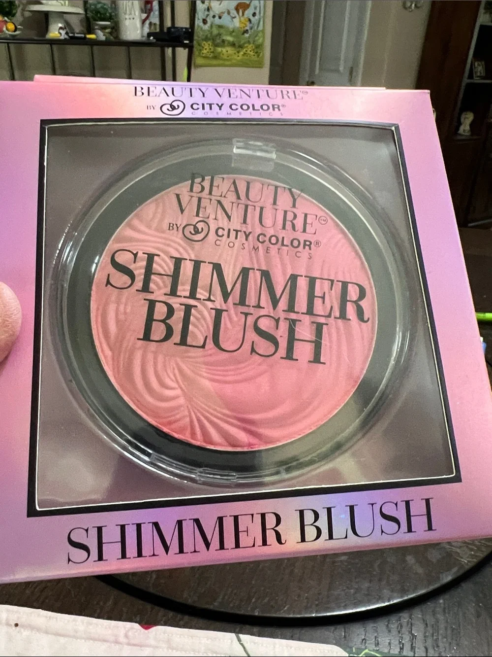 New City Color Beauty Venture Shimmer Blush - Pink